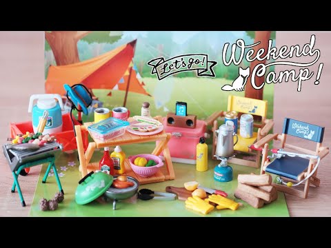 Full Set of 8 /"NEW/" Weekend Camp! RE-MENT Petit Sample Series Let/'s go